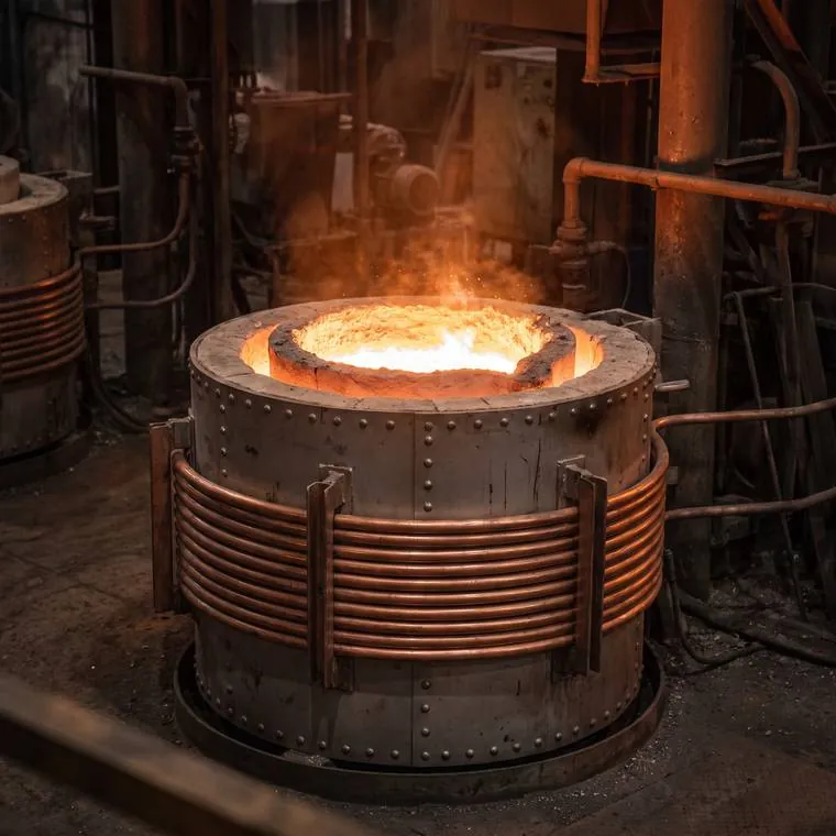 Coreless induction furnace