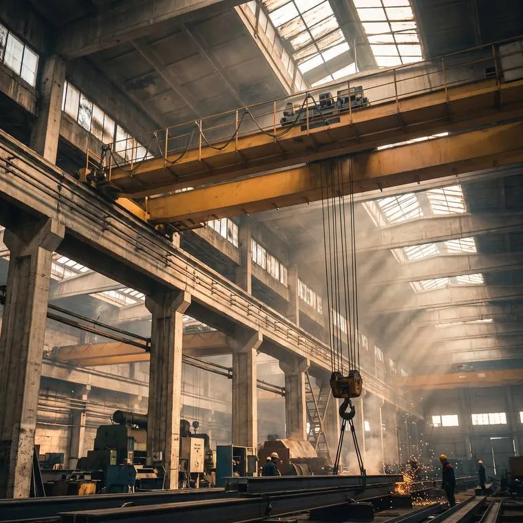 EOT overhead travelling crane
