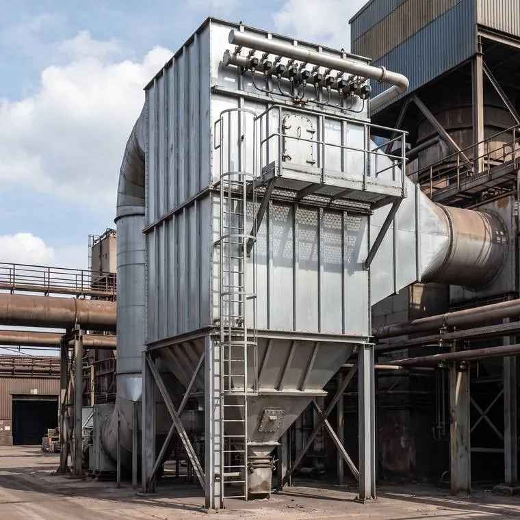 Pulse-jet bag house dust collector